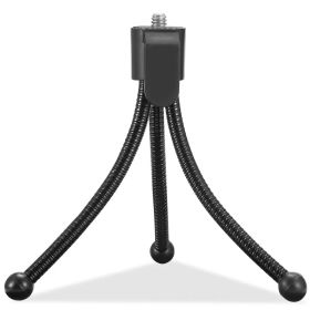Tripod Stand For Camera Mini Projector Flexible Tripod Holder Heavy Duty Camera Tabletop Mount (Option: black)